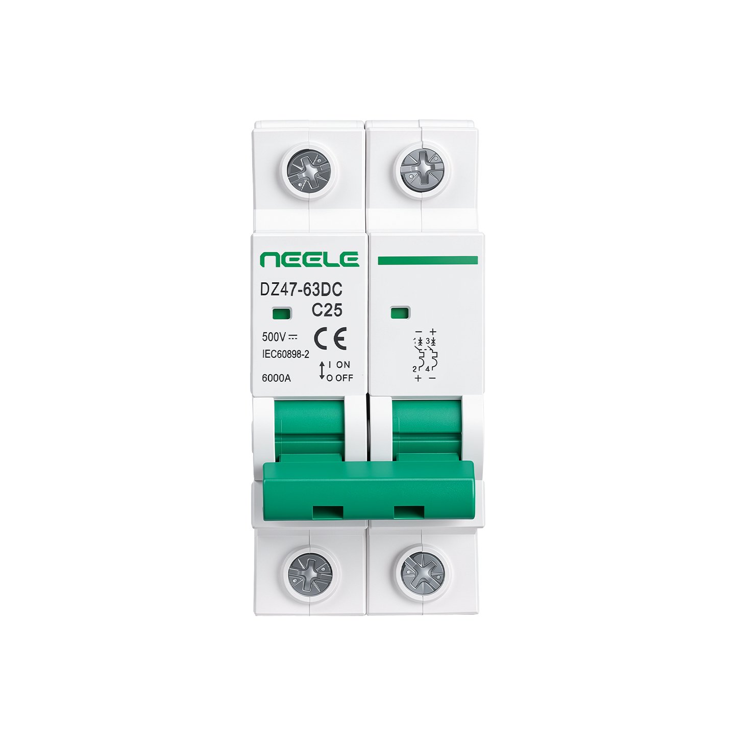 NEELE NEMCB-45 DC Miniature Circuit Breaker 1P-4P 6-63A